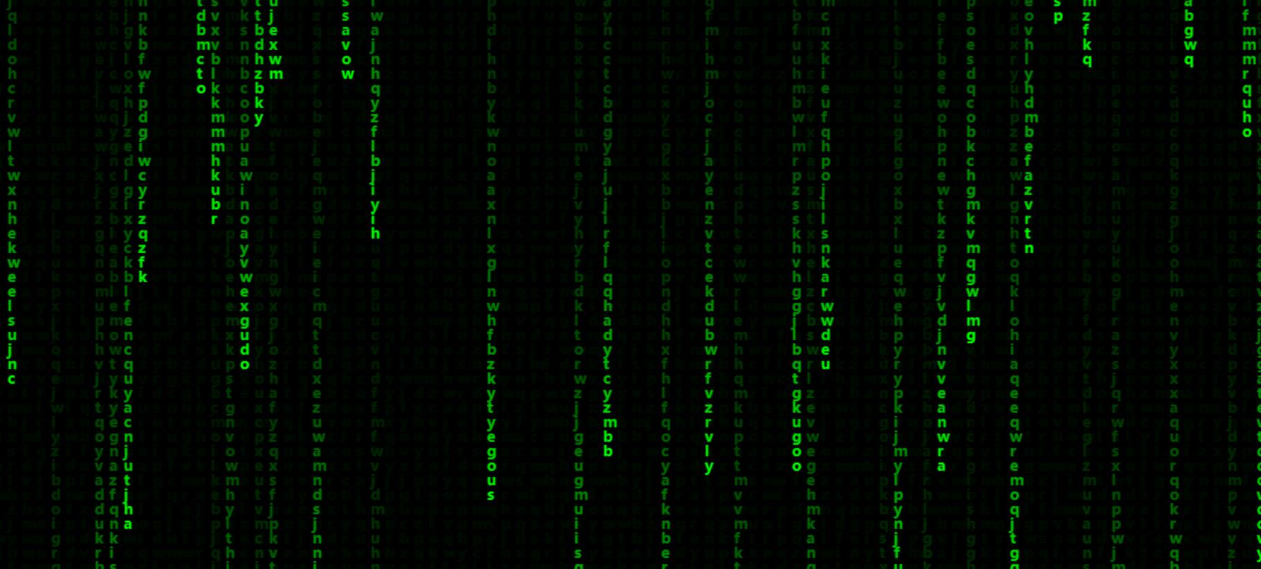 黑客数字流星雨单页 html源码