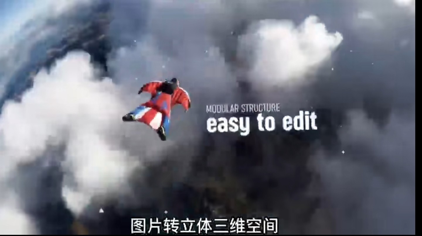 AE脚本-平面图片转3d三维视差动画Projection 3D v3.08(有教程视频)