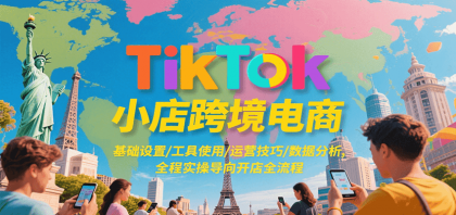 TikTok小店跨境电商,基础设置/工具使用/运营技巧/数据分析,全程实操导向开店全流程-颜夕资源网-第18张图片 TikTok小店跨境电商,基础设置/工具使用/运营技巧/数据分析,全程实操导向开店全流程-颜夕资源网-第18张图片