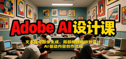 Adobe AI设计课:文本指令图像生成、局部修改和特效设计,AI驱动内容创作流程-颜夕资源网-第18张图片 Adobe AI设计课:文本指令图像生成、局部修改和特效设计,AI驱动内容创作流程-颜夕资源网-第18张图片