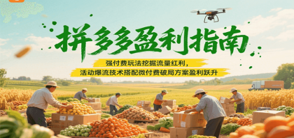 拼多多盈利指南:强付费玩法挖掘流量红利,活动爆流技术搭配微付费方案实现盈利跃升-颜夕资源网-第18张图片 拼多多盈利指南:强付费玩法挖掘流量红利,活动爆流技术搭配微付费方案实现盈利跃升-颜夕资源网-第18张图片