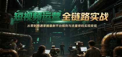 短视频运营全链路实战,从零到精通掌握最新平台规则与流量密码实现变现-颜夕资源网-第18张图片 短视频运营全链路实战,从零到精通掌握最新平台规则与流量密码实现变现-颜夕资源网-第18张图片